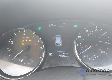 2021 Nissan Rogue Sport Sv z USA, uszkodzony, nr VIN JN1BJ1BW7MW453244